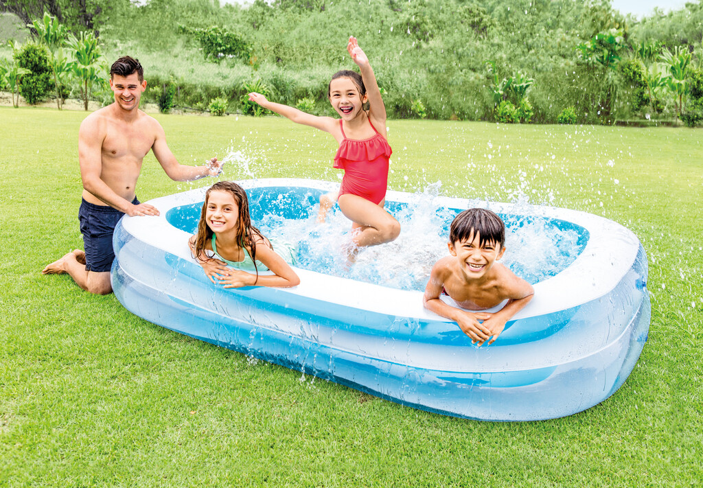 Swim Center rechthoekig familiezwembad 262x175x56cm