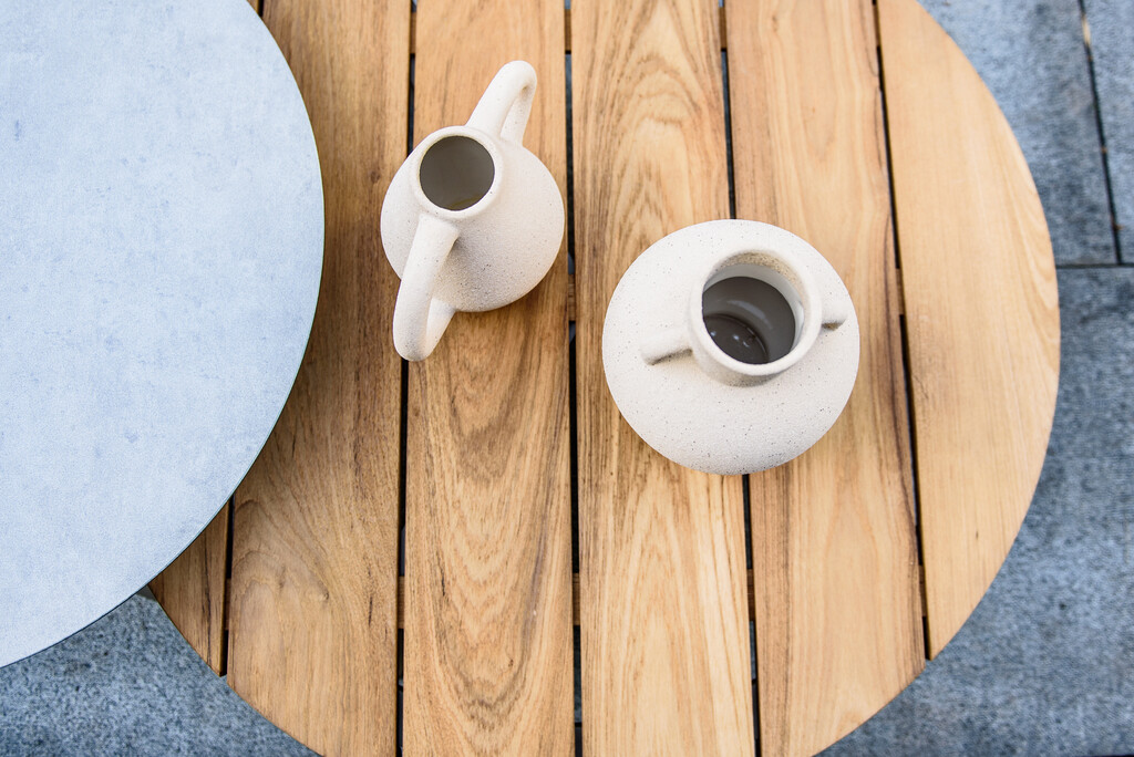 Eva loungeset met twee Emma loungetafels