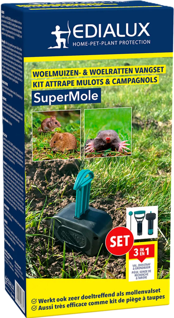 Supermole Woelmuizen & Woelratten Vangset