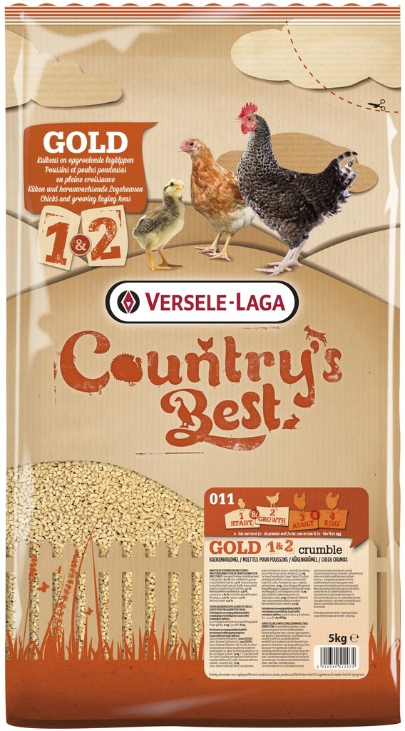 Gold 1 & 2 Crumble 5kg Gold 1 & 2 Crumble 5kg