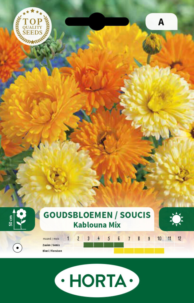 Calendula (goudsbloem) Kablouna gemengd