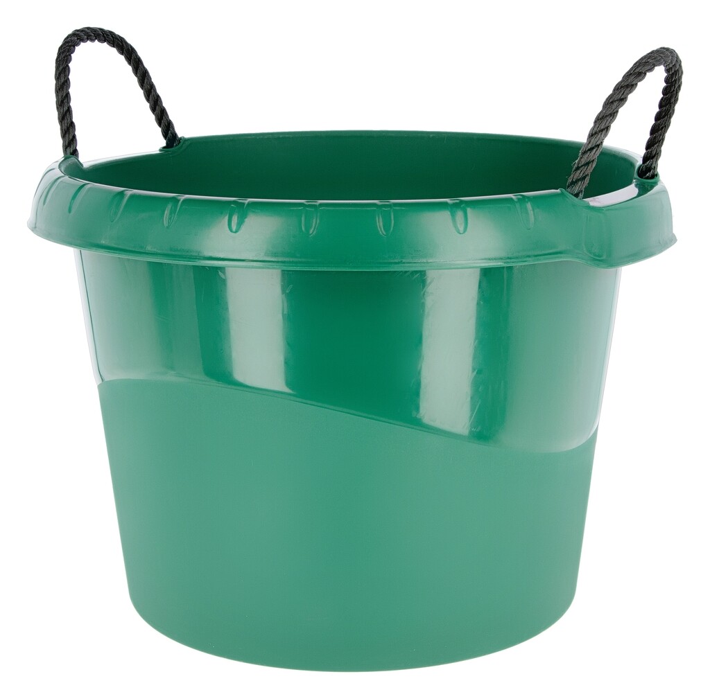 Water- en voedertrog groen 45L Water- en voedertrog groen 45L