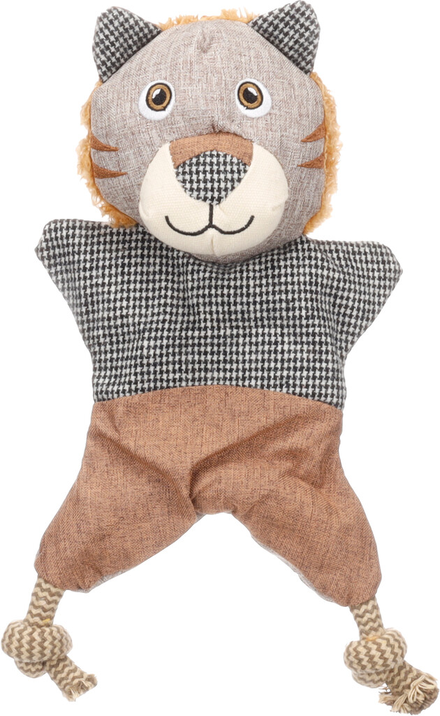 Libar leeuw met touw bruin