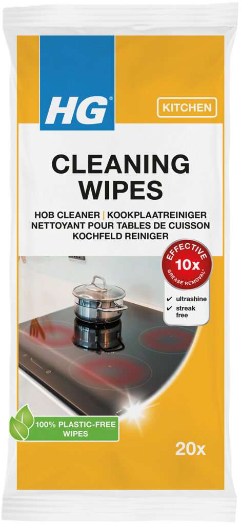 Cleaning wipes table de cuisson 20 pièces