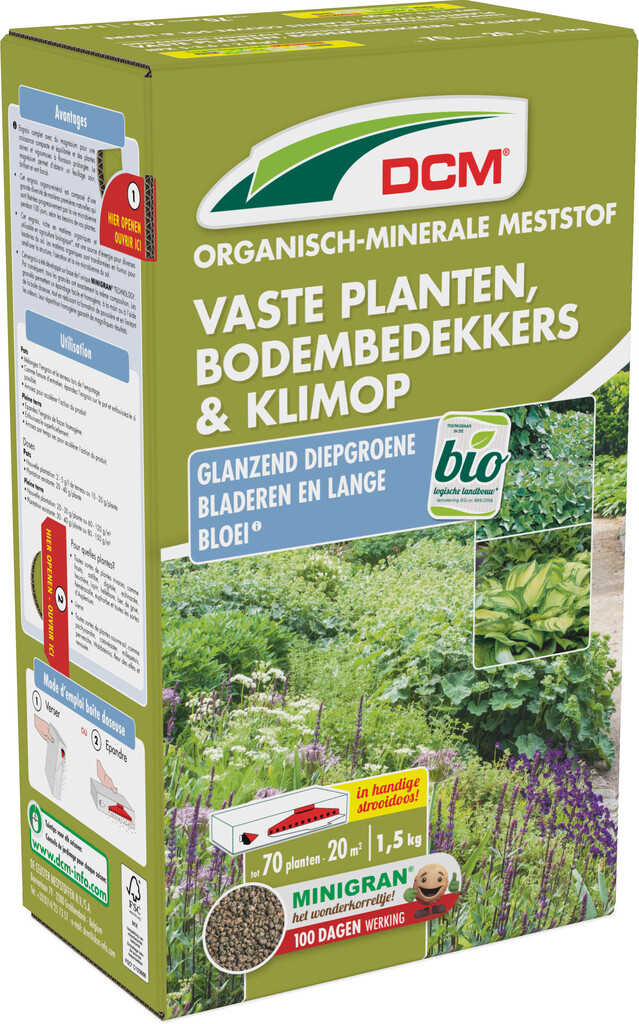 Engrais Plantes vivaces, Lierre & Plantes couvre-sol 1,5kg Engrais Plantes vivaces, Lierre & Plantes couvre-sol 1,5kg