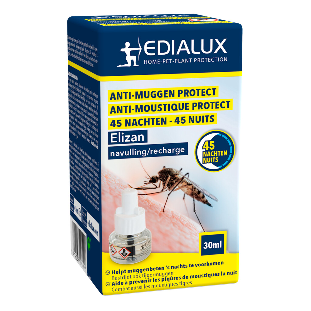 Elizan anti-muggen protect 45 nacthen navulling 1st.