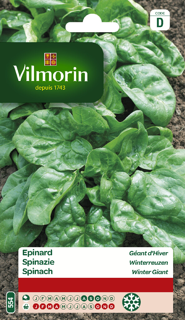 Spinazie Winterreuzen 50g