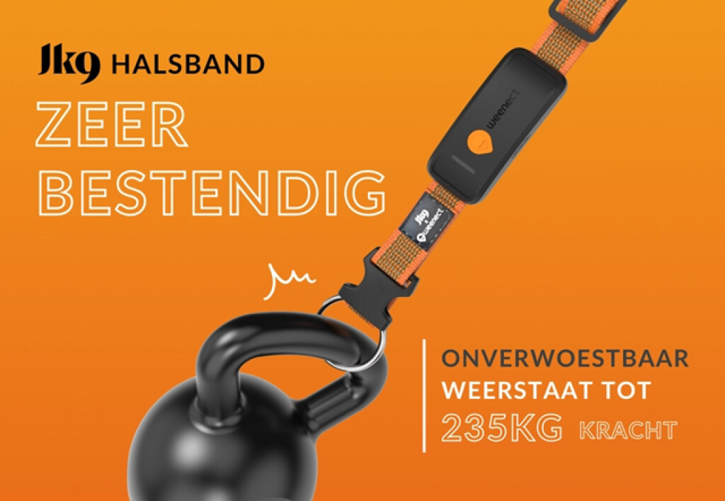 XT GPS Tracker honden met halsband oranje