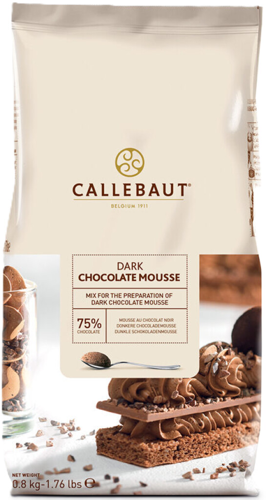 Mousse au chocolat noir 75% - 800g