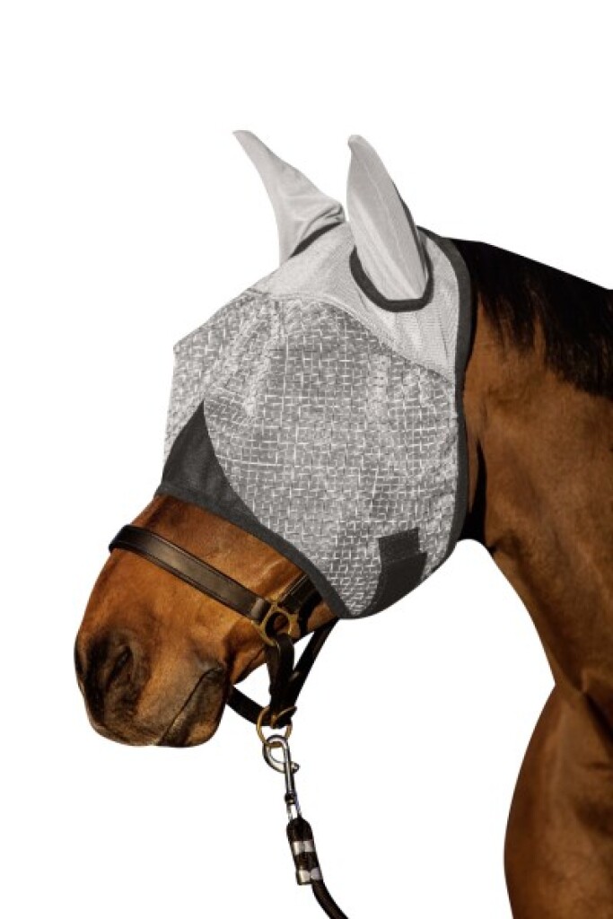 Vliegenmasker met oorbescherming warmbloed
