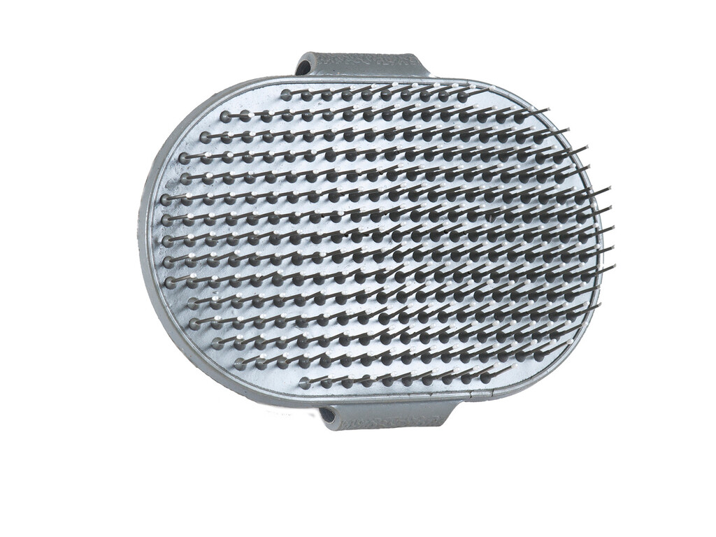 Borstel rubber met pinnen