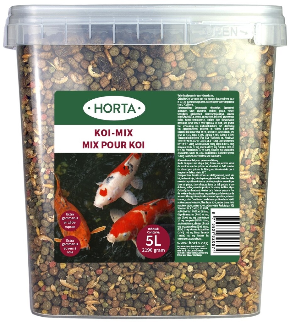 Mélange Koi 5 litres/2190g
