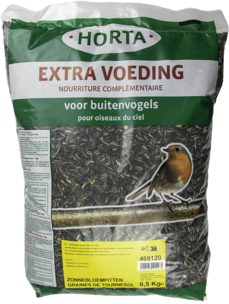 Gestreepte zonnebloempitten 6,5kg