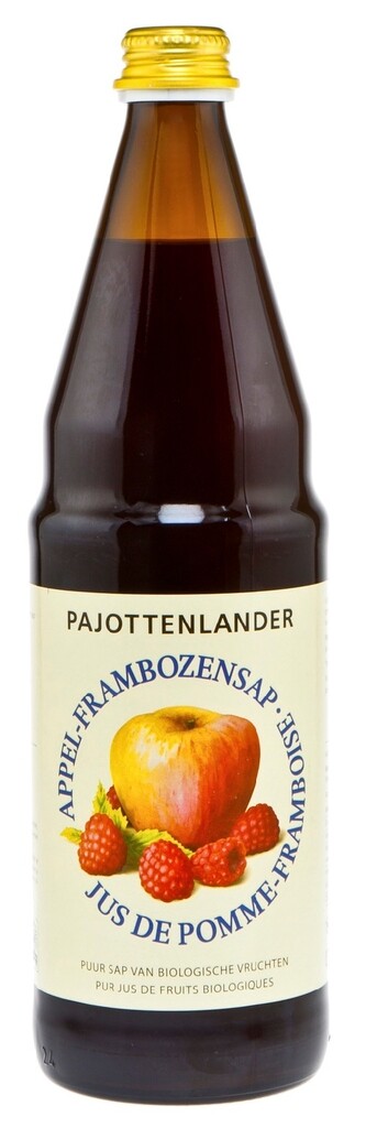 Appel/framboossap bio 0,75L