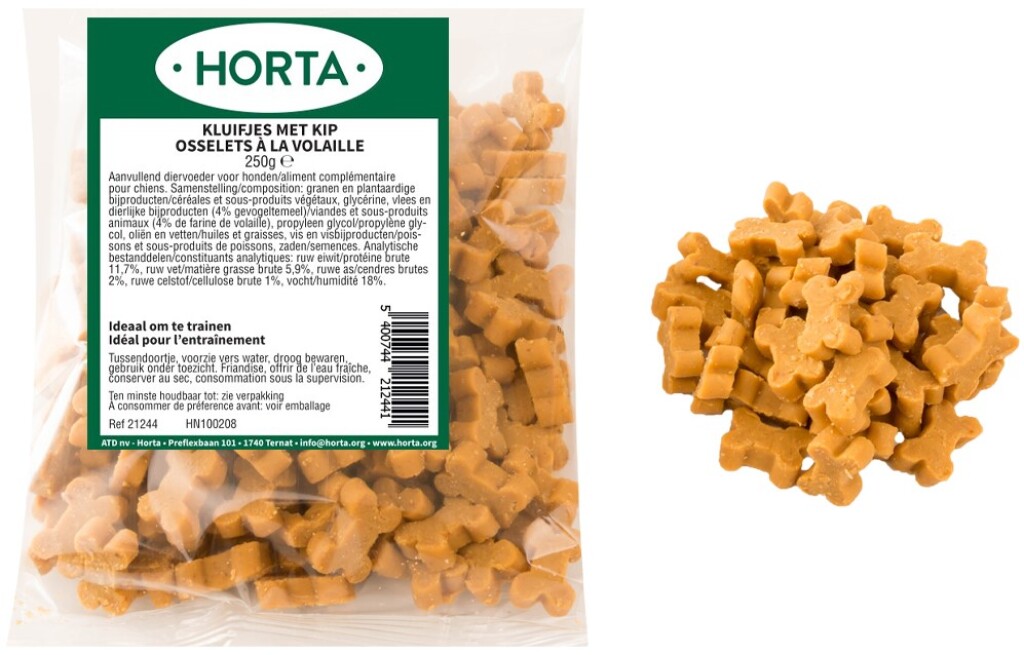 Kluifjes met kip 250g