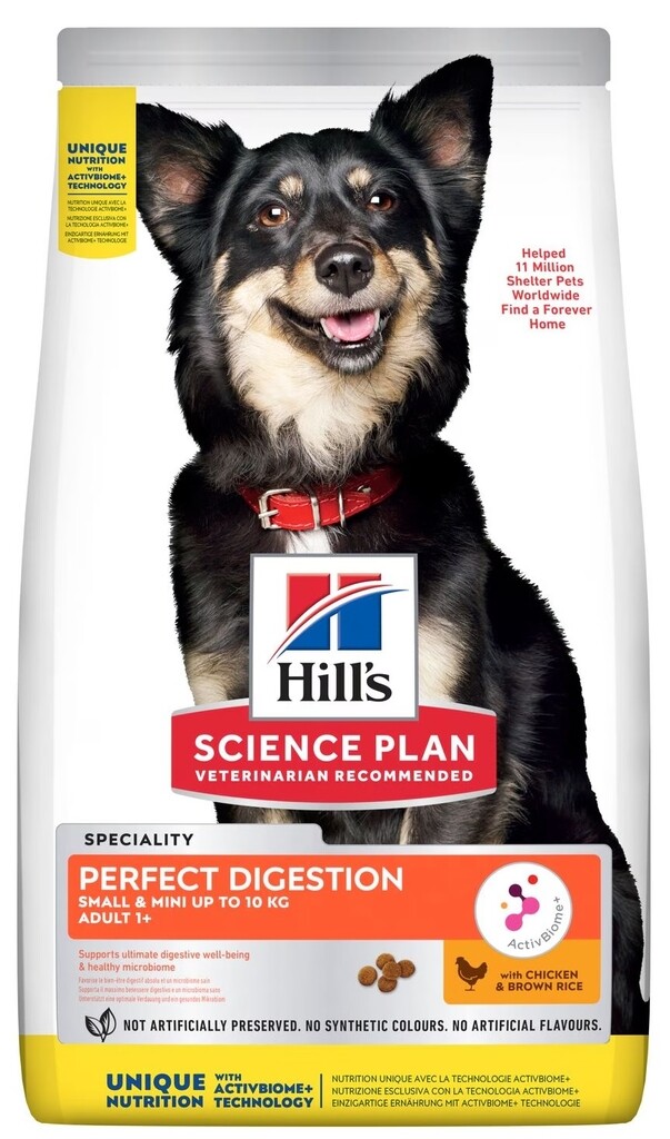 SP Perfect Digestion Small & Mini Adult kip & bruine rijst 1,5kg