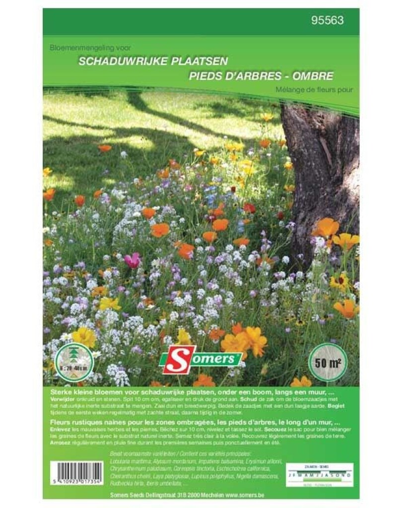 Mengeling Schaduwbloemen