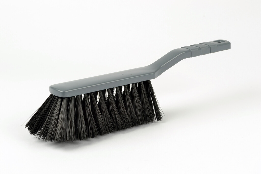 Linea classic handborstel zwart haar kunstvezel