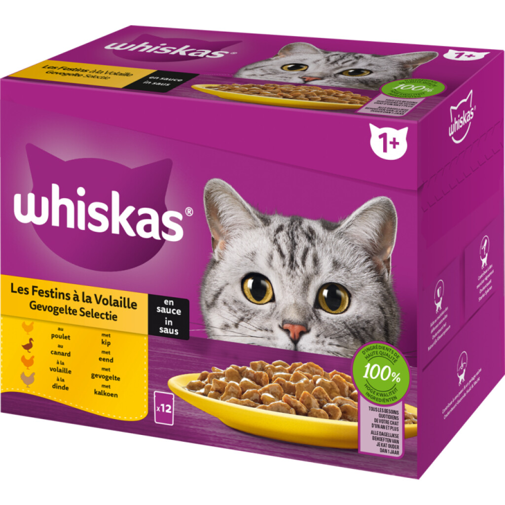 Volaille adulte 12x85g