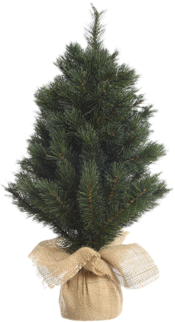 Malmö mini boom frosted - binnen - met jute zak - H:60 cm