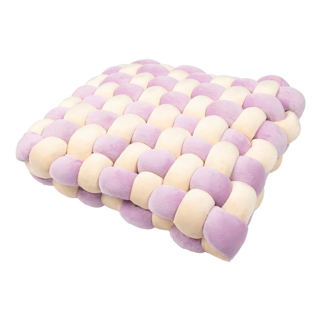 Velvet Vibe Kussen Lilac/Beige