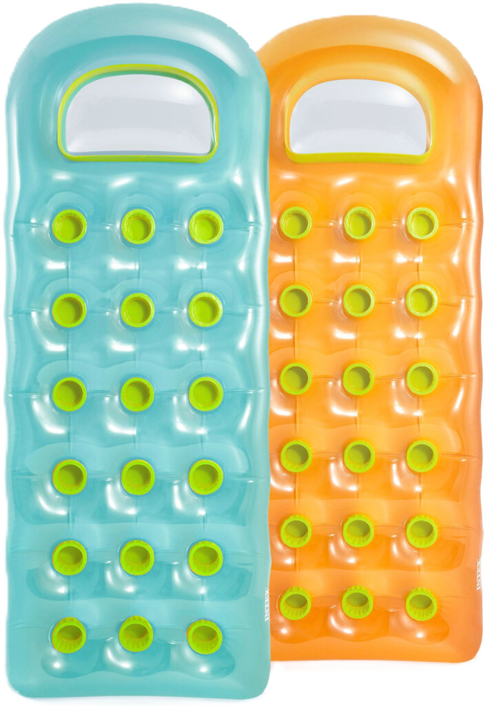 18-Pocket Suntanner luchtmatras, 2 kleuren