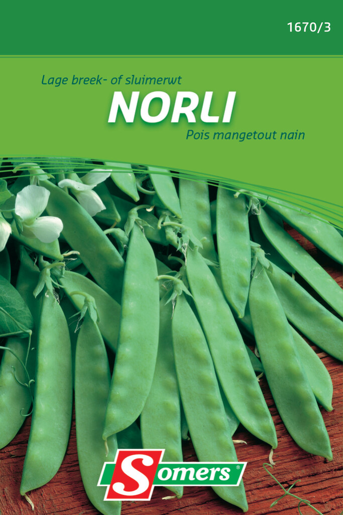 Pois mangetout nain Norli 130g Pois mangetout nain Norli 130g