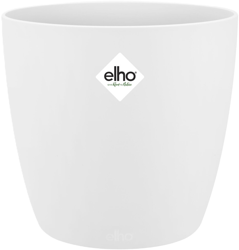 Pot de fleurs Brussels rond 25cm blanc