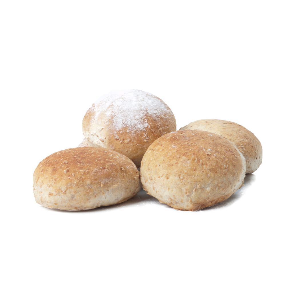 Bruine ronde pistolets - 20 stuks van 55g Bruine ronde pistolets - 20 stuks van 55g