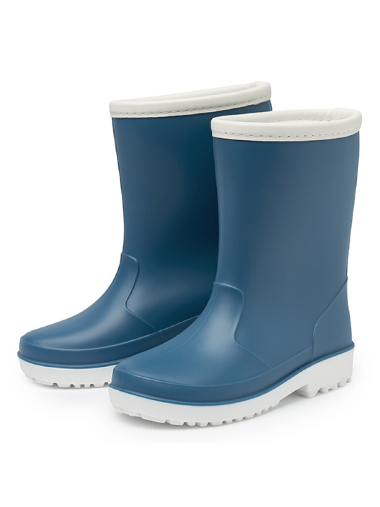 Bodi botte enfant fourré PVC bleu 24