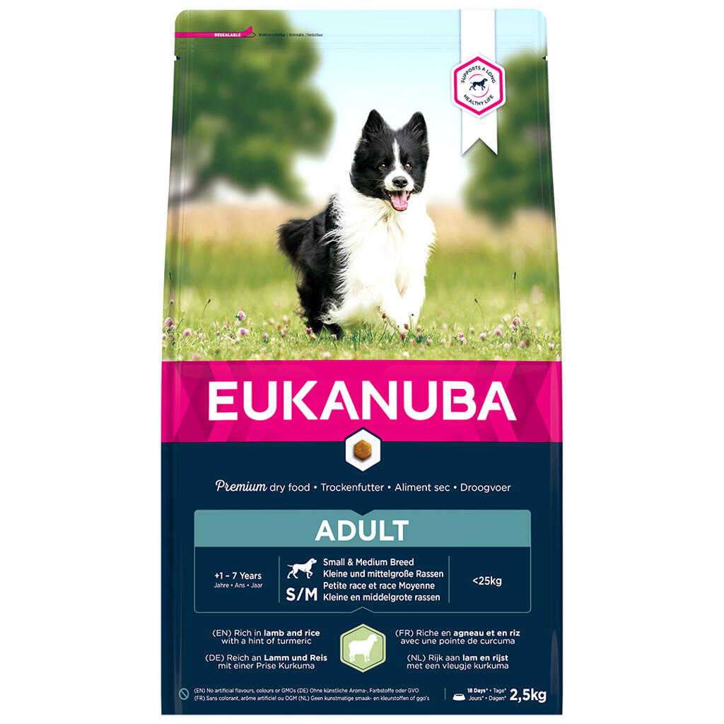 Small & Medium Breed Adult Lamb & Rice 2,5 kg Small & Medium Breed Adult Lamb & Rice 2,5 kg