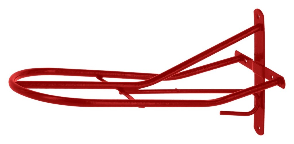 Zadelhouder, rood poedergecoat Zadelhouder, rood poedergecoat