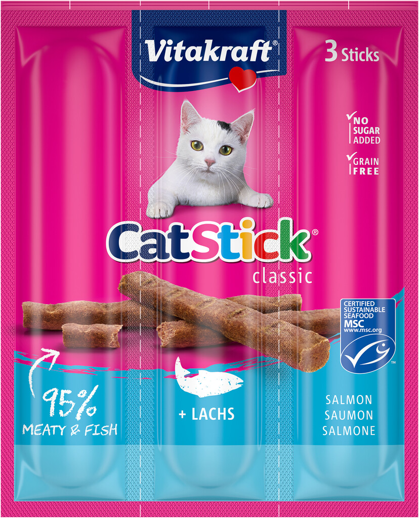 Cat Stick x3 saumon MSC