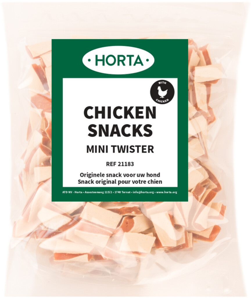 Chicken snacks mini twister 250 gr