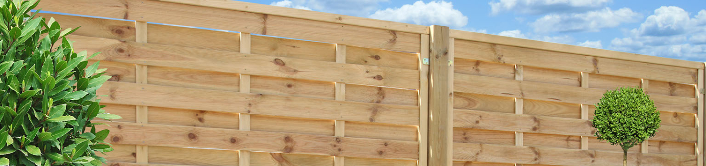 Houten afsluiting Houten afsluiting
