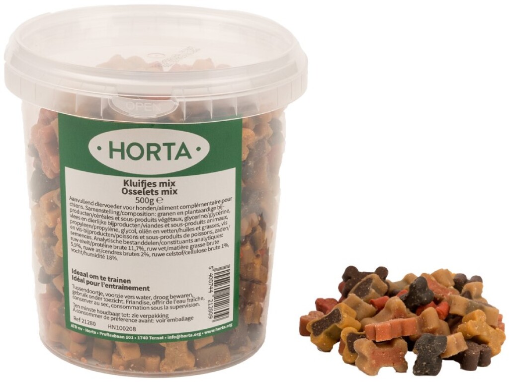 Kluifjes mix 500g (pot)