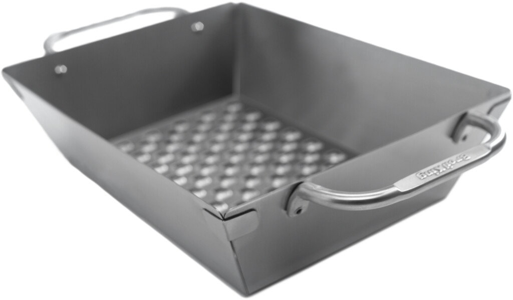 Inox geperforeerde diepe wok