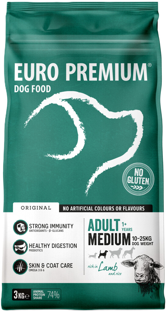 Medium adult lamb & rice 3kg