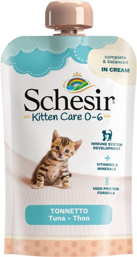 Crème pour chaton 0-6 ans - Thon 150g