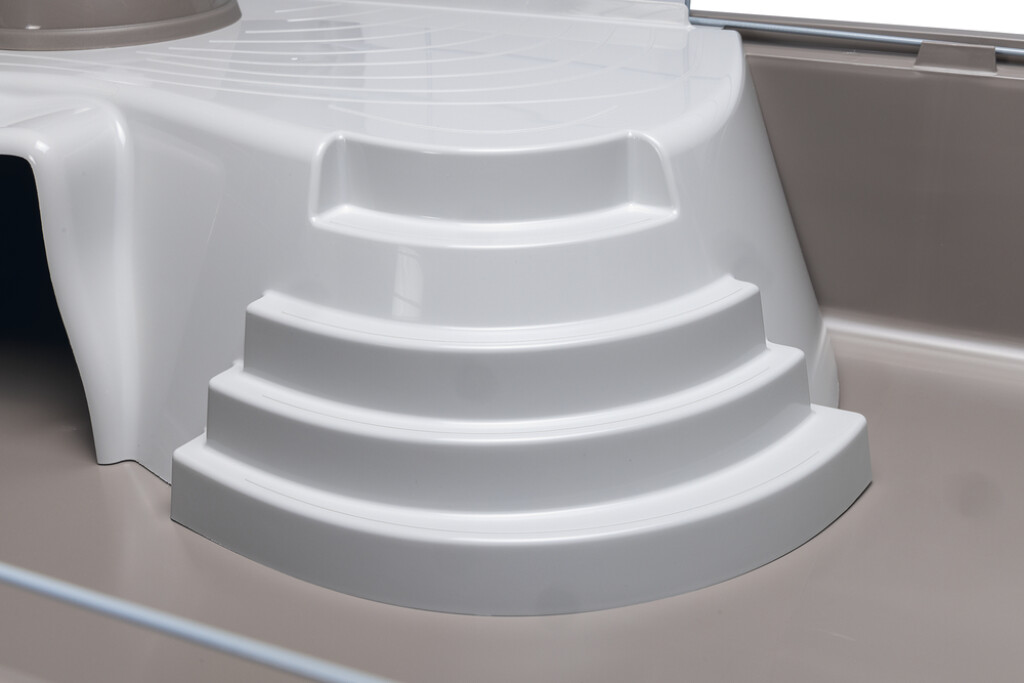 Konijnenkooi Nero4 Deluxe Zilver-Grijs 118x64x47