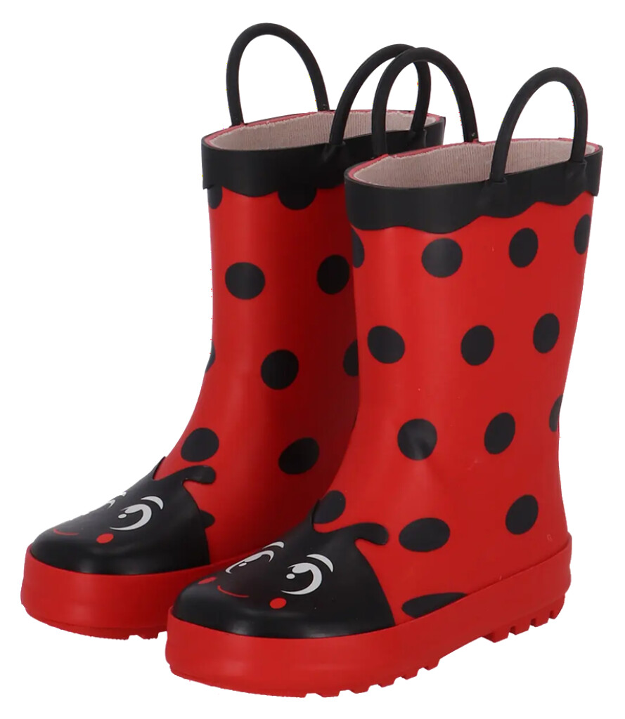 Bottes enfants coccinelle 25-26