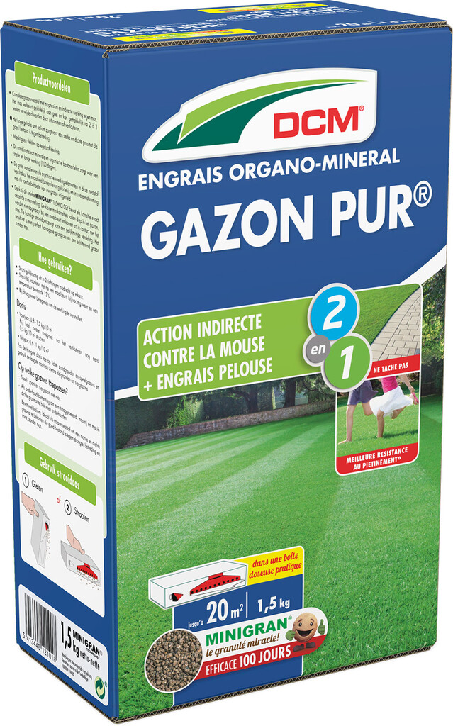 Meststof Gazon Pur® 1,5kg Meststof Gazon Pur® 1,5kg