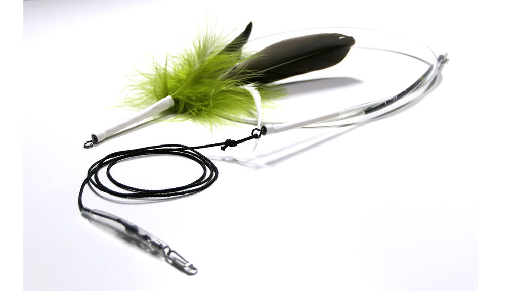 Canne à pêche avec standard oiseau Instinct 90cm