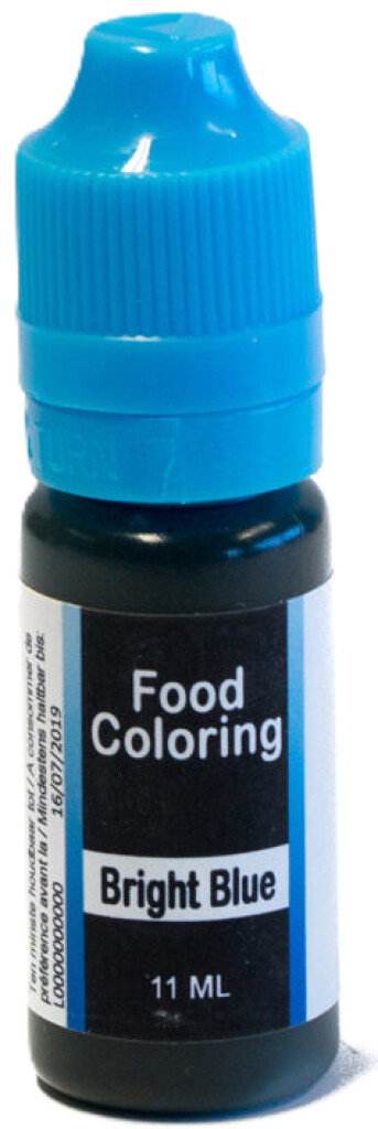 Colorant synthétique liquide - bleu - 11ml Colorant synthétique liquide - bleu - 11ml