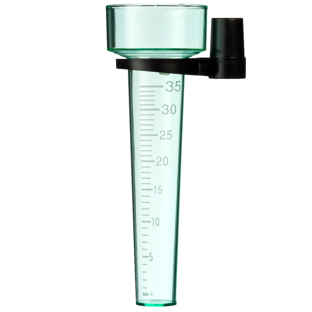 Pluviomètre (support non compris) - 35ml - h24,5 x ø8 cm Pluviomètre (support non compris) - 35ml - h24,5 x ø8 cm