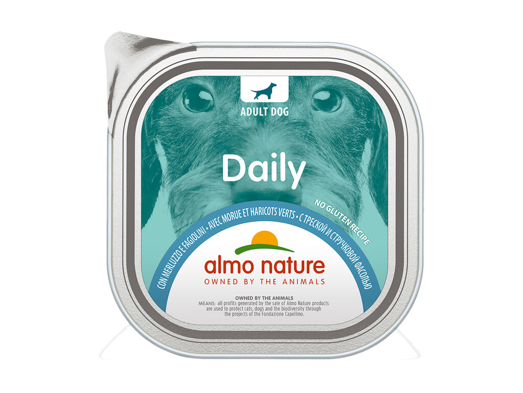 Daily Dogs met Kip en erwten 300g