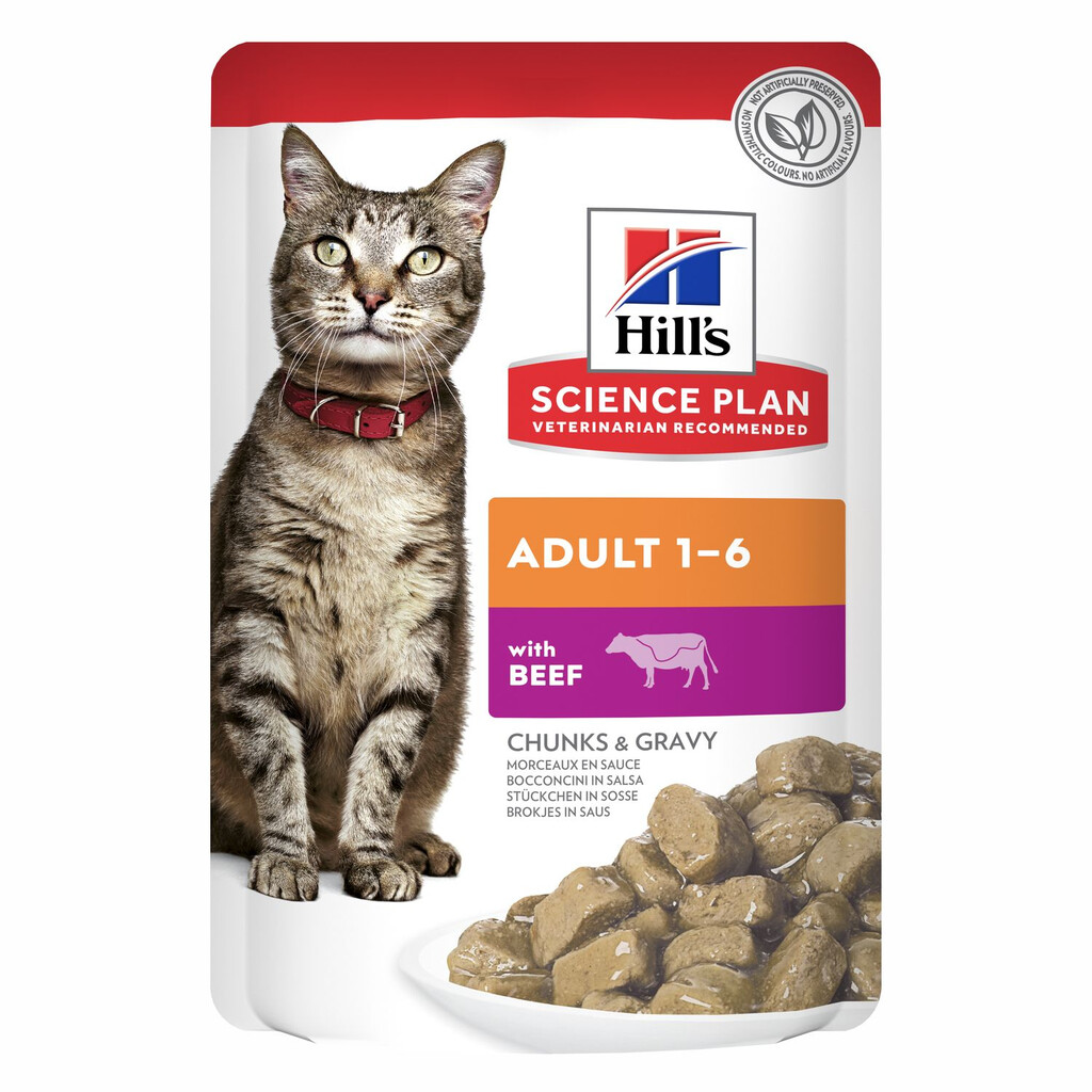 SP Adult nourriture au boeuf - Chat 85g