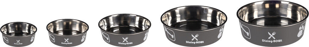Eet- en drinkpot Kena grijs ⌀ 23cm Eetpot Inox Bella Kena