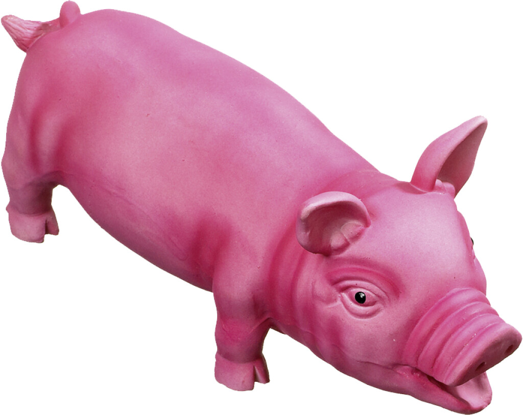 Scotty Cochon Latex Rose 32 cm