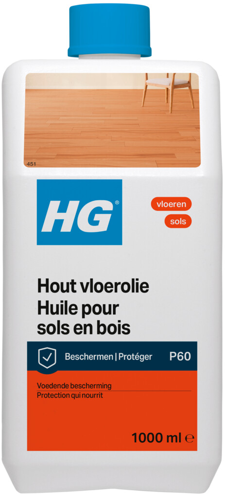 Huile pour sols en bois (produit 60) 1L